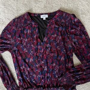 Evereve Women's Blouse in Purple and Pink